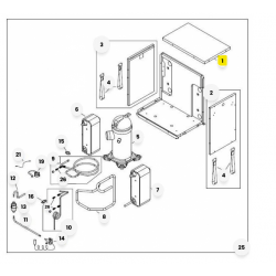 Dessus groupe frigo Chaudière et PAC Atlantic 913205