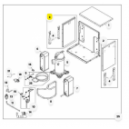 Côté gauche groupe frigo chaudière et PAC Atlantic 926301