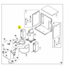 Echangeur 54H-F + manchon + isolation (chaud.) chaudière et PAC Atlantic 922504