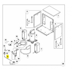 Tuyau detend. / deshydr. 6/8KW + isolation chaudière et PAC Atlantic 982422