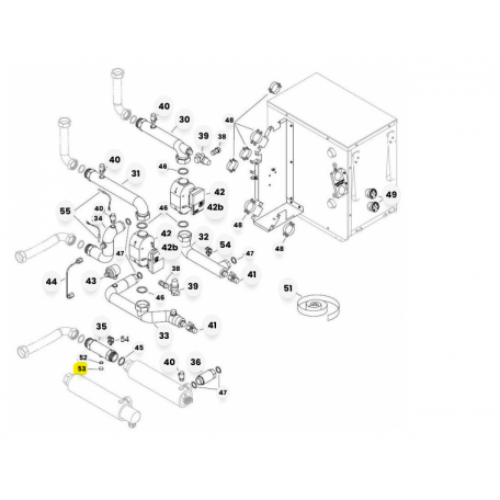 Bouchon laiton chaudière et PAC Atlantic 104865