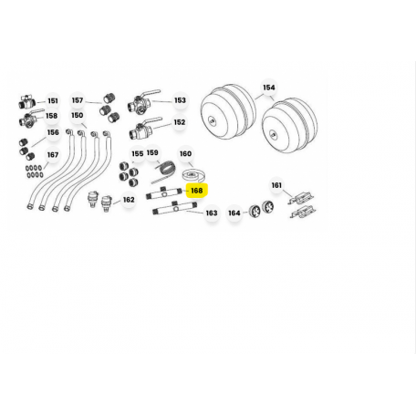 Tuyau purgeur chaudière et PAC Atlantic 182766