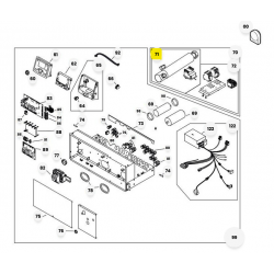 Résistance + thermostat secu tri 110°C chaudière et PAC Atlantic 965906