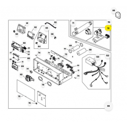 Ensemble bornier + relais câble chaudière et PAC Atlantic 909155