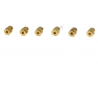 Jeu injecteurs naturel X6 cuisinière Candy/Hoover 6108494