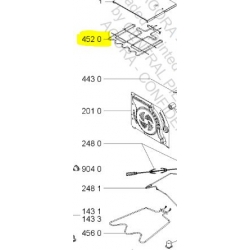 Résistance supérieure four 2450W 480121101585 484000000514