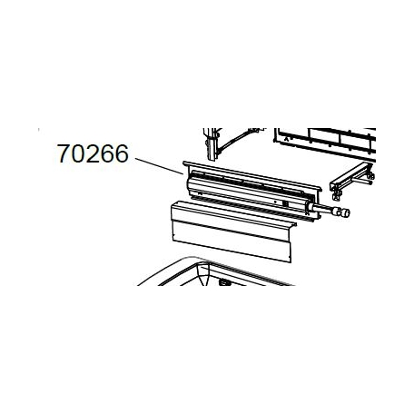 Brûleur avant 28MB barbecue Campingaz 70266