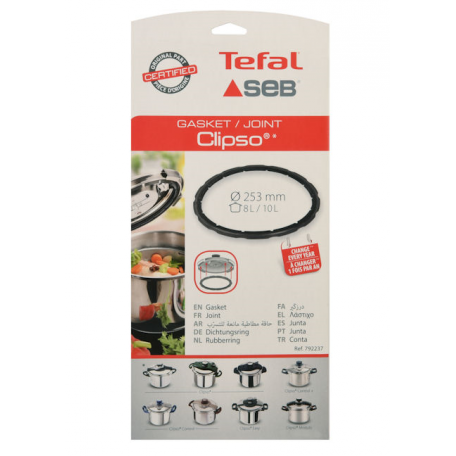 SEB - Joint pour cocotte Clipso - 8 L 10 L , TEFAL 3045387922375