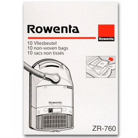 Sacs aspirateur rowenta ZR760 - Central Pièces Ménager