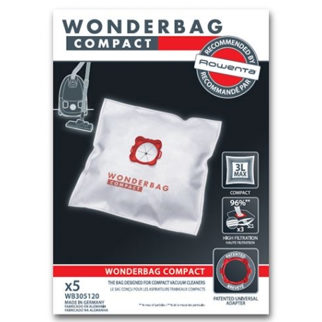 Sacs aspirateur compact wonderbag WB305120